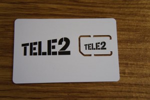TELE2のSIMカード